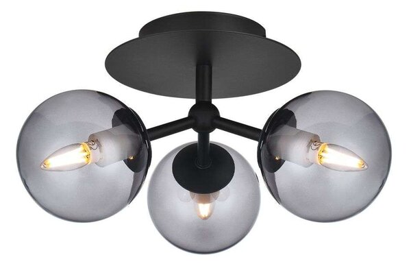 Halo Design - Atom Trio Mennyezeti Lámpa Smoke - Lampemesteren