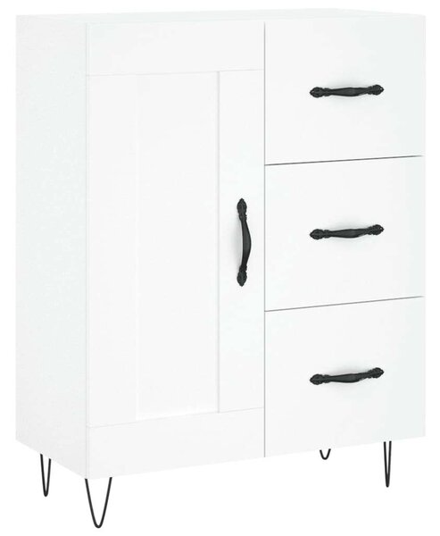VidaXL fehér szerelt fa magasszekrény 69,5 x 34 x 180 cm