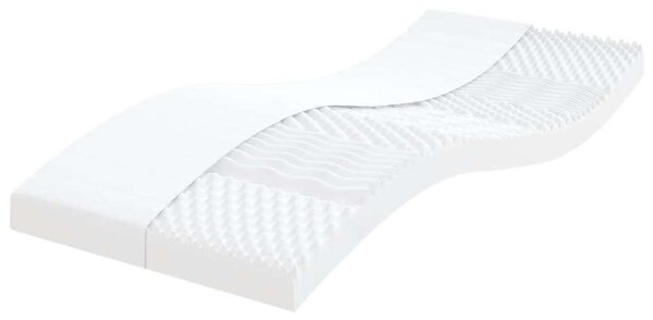 VidaXL kék bársony kihúzható heverő matraccal 100 x 200 cm