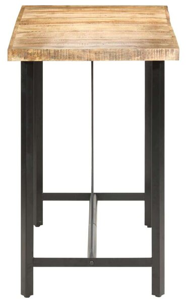 Mangófa Bárasztal - Ipari Stílus - 180x70x107 cm
