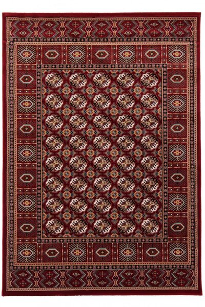 Perzsa szőnyeg bordó Bokhara 140x200 prémium perzsa gépi szőnyeg akrilból