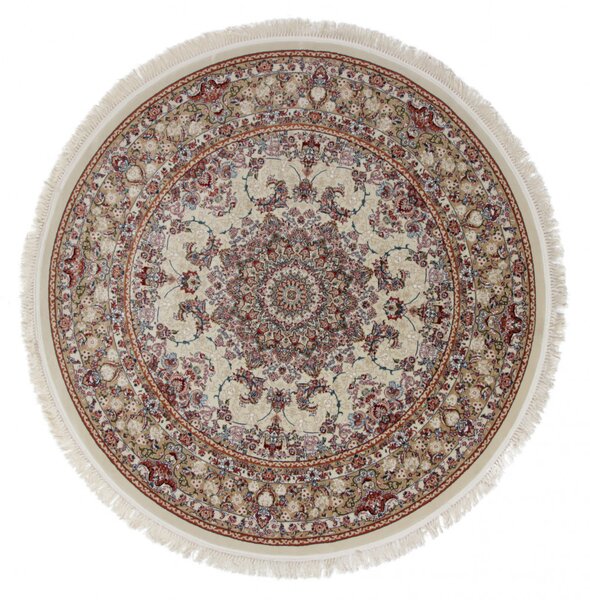 Kerek szőnyeg bézs Medalion 150x150 (Premium) perzsa szőnyeg
