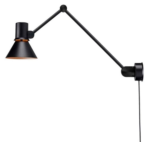 Anglepoise - Type 80™ W3 Fali Lámpa w/cable Matte Black - Lampemesteren