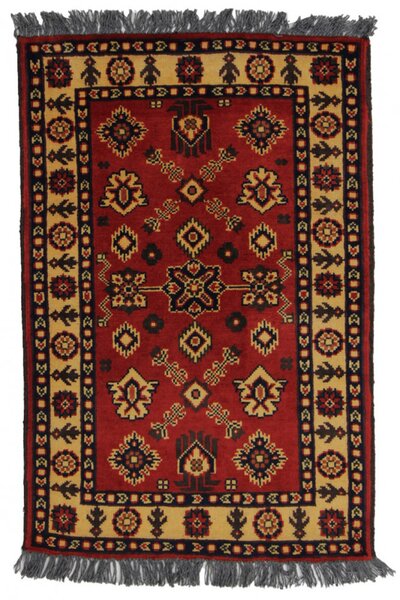 Gyapjú szőnyeg Kargai 61x94 kézi nappali szőnyeg