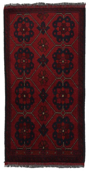 Gyapjú szőnyeg bordó Kargai Caucasian 49x97 kézi csomózású keleti szőnyeg