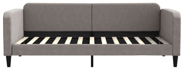 VidaXL tópszínű kihúzható szövet heverő 90 x 200 cm