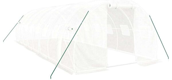 GardenLine Üvegház - Acélvázas - 24m²