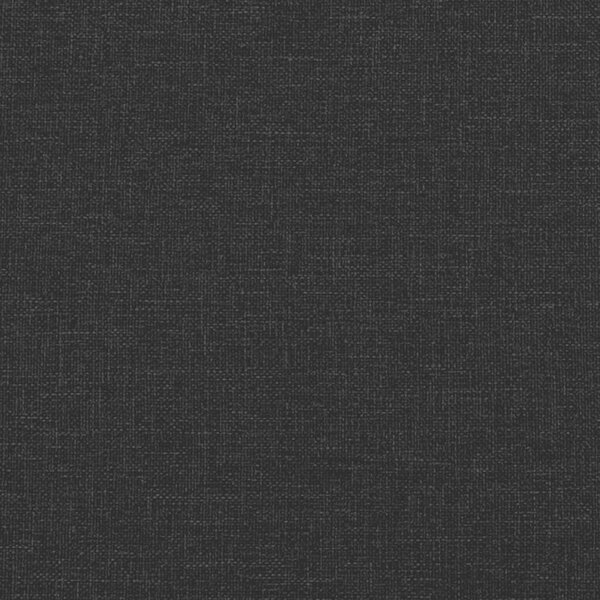 VidaXL fekete kihúzható szövet heverő 80 x 200 cm