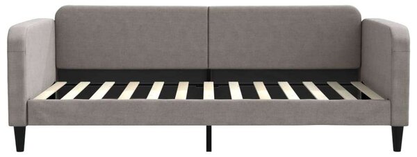 VidaXL tópszínű kihúzható szövet heverő 100 x 200 cm