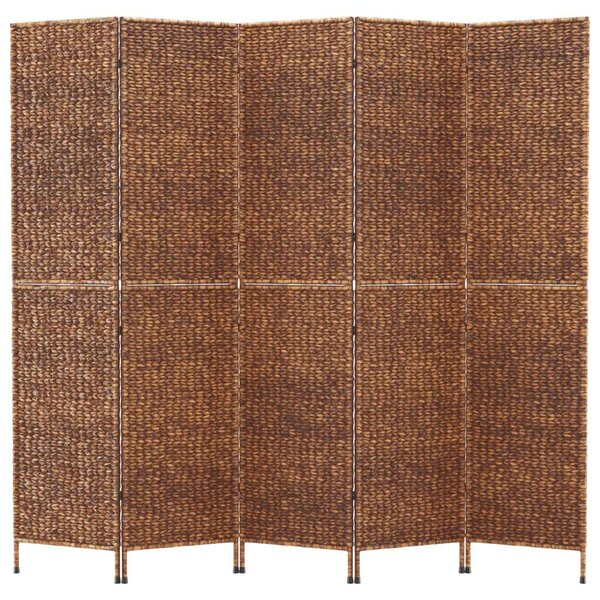 Barna Vízijácint Térelválasztó - 5 Panel - 205x180 cm
