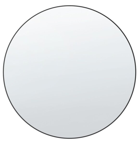 Falitükör ANNEMASSE 80 cm 80 cm Fém Fekete