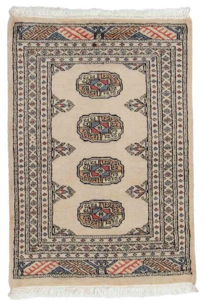 Gyapjú szőnyeg bézs Bokhara 63x92 kézi nappali szőnyeg