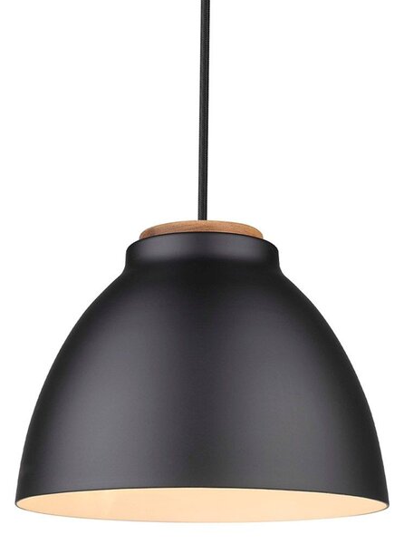 Halo Design - Nivå Függőlámpa Ø24 Black/Wood - Lampemesteren