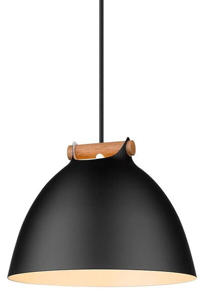 Halo Design - Århus Függőlámpa Ø24 Black/Wood - Lampemesteren