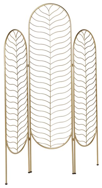 3 paneles térelválasztó PESCIA Arany 120 cm 160 cm