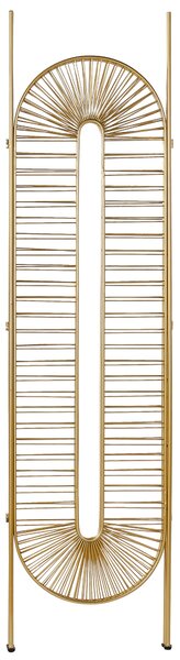 3 paneles térelválasztó NOALE Arany 135 cm 170 cm
