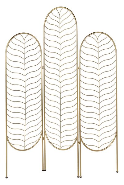 3 paneles térelválasztó PESCIA Arany 120 cm 160 cm