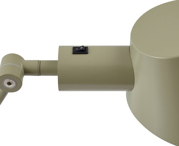 Lindby Corali asztali lámpa, világoszöld, fém, magasság 64cm, Zöld, Nappali / Étkező, fém, Modern