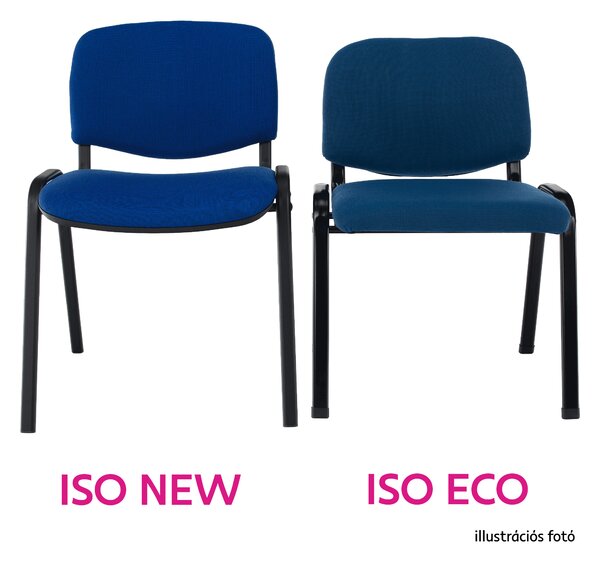 KONDELA Irodai szék, barna, ISO NEW