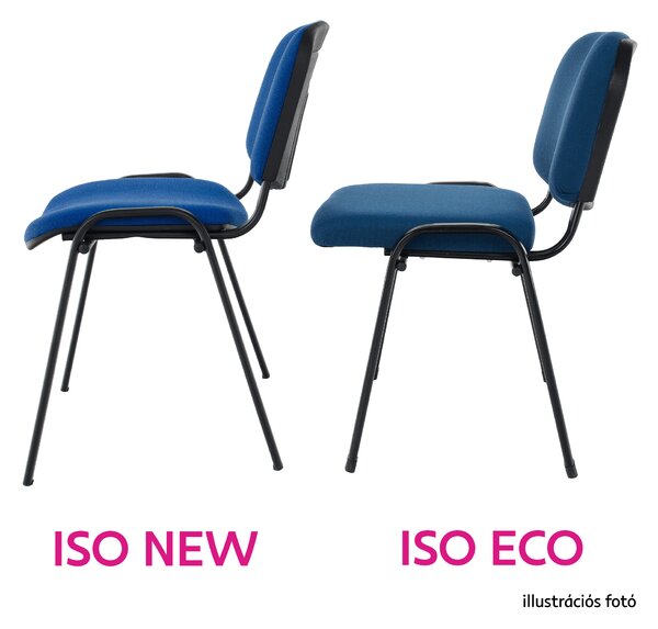 KONDELA Irodai szék, barna, ISO NEW