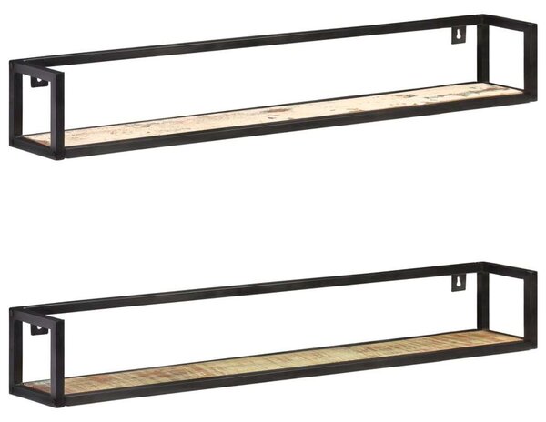 VidaXL Fali Polc Szett - Ipari Stílus - 120 cm