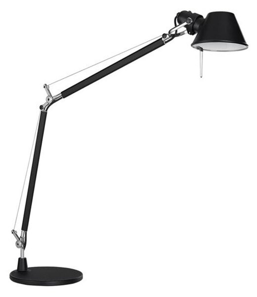 Artemide - Tolomeo Asztali Lámpa E27 Black with Black Base - Lampemesteren
