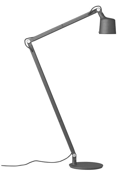 Vipp - 525 Állólámpa Black - Lampemesteren