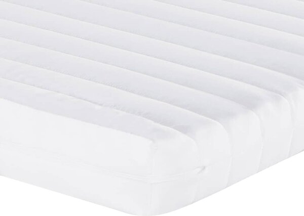 VidaXL rózsaszín kihúzható bársony heverő matraccal 100 x 200 cm