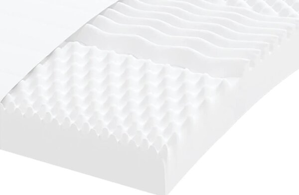VidaXL rózsaszín kihúzható bársony heverő matraccal 100 x 200 cm