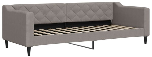 VidaXL tópszínű kihúzható bársonyheverő fiókokkal 80 x 200 cm