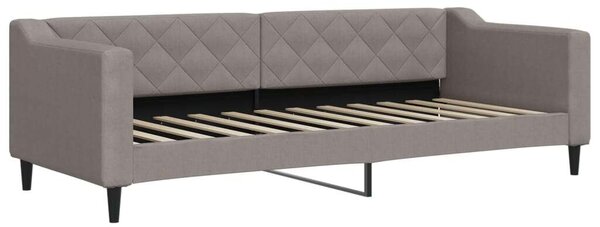 VidaXL tópszínű kihúzható bársonyheverő fiókokkal 80 x 200 cm