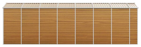 VidaXL Kerti Fészer - Fém - 191x640x198 cm