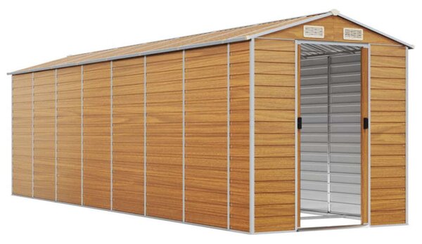 VidaXL Kerti Fészer - Fém - 191x640x198 cm