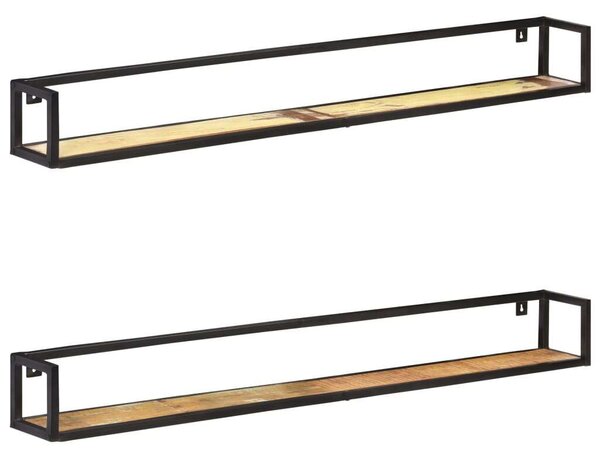 VidaXL Fali Polc Szett - Ipari Stílus - 2 db - 160 cm