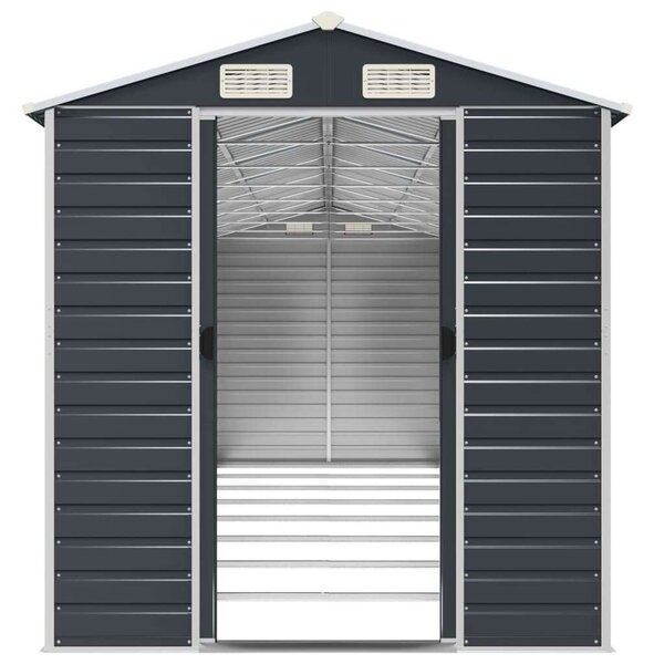 VidaXL Acél Kerti Fészer - 725x191x198 cm