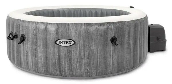 Felfújható masszázs medence, Intex Pure Spa Greywood Deluxe 28442, 216 x 71 cm