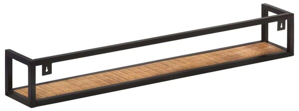 VidaXL Fali Polc Szett - Mangófa - Ipari Stílus - 120cm