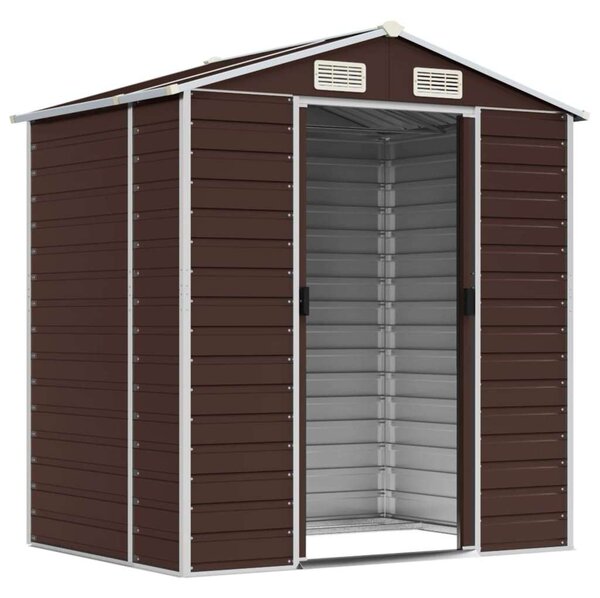Kerti Fészer - Barna Horganyzott Acél - 191x130x198 cm