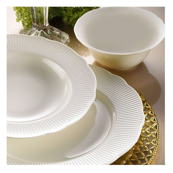 Porcelán hatszemélyes étkészlet 24 db-os Era – Kütahya Porselen