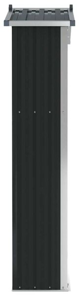 VidaXL Kerti Fészer - Acél - 116x45x175 cm