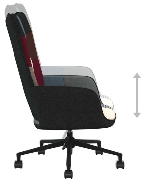 VidaXL foltvarrott szövet pihenőszék