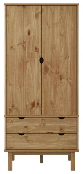 VidaXL OTTA Fenyőfa Gardrób - 76,5x53x172 cm