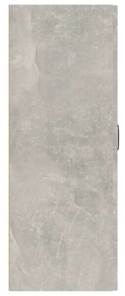 VidaXL betonszürke szerelt fa függőszekrény 69,5 x 34 x 90 cm
