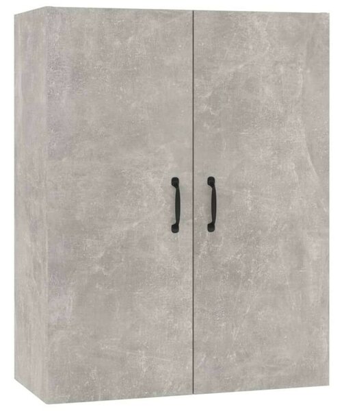 VidaXL betonszürke szerelt fa függőszekrény 69,5 x 34 x 90 cm