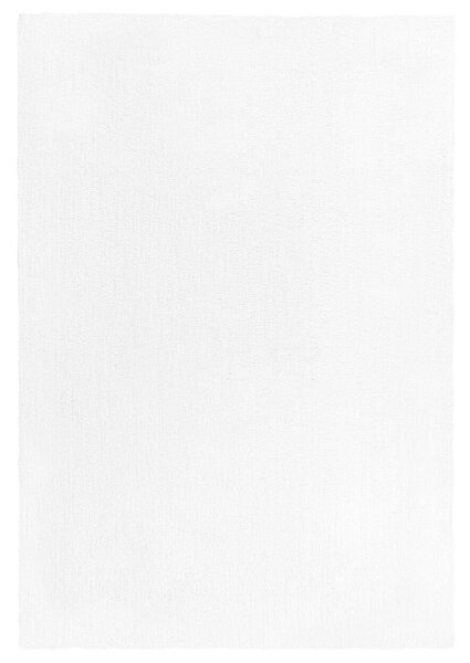 Fehér hosszú szálú szőnyeg 140 x 200 cm DEMRE