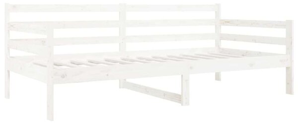 VidaXL fehér tömör fenyőfa kanapéágy 90 x 190 cm