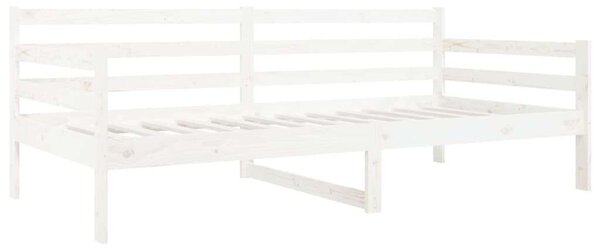 VidaXL fehér tömör fenyőfa kanapéágy 90 x 190 cm