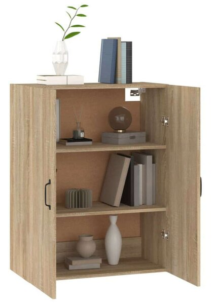 VidaXL sonoma tölgy színű szerelt fa függőszekrény 69,5 x 34 x 90 cm