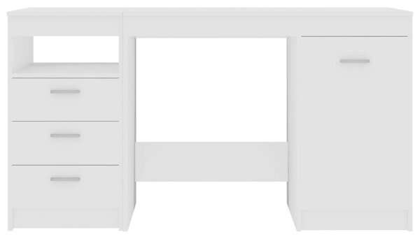 VidaXL Fehér Íróasztal - 140x50x76 cm