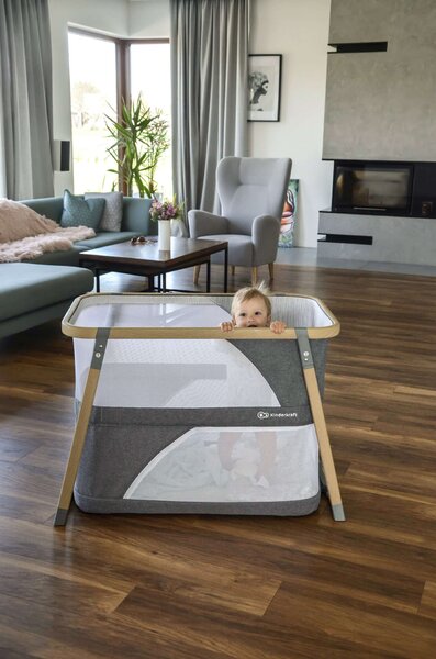 Kinderkraft Sofi 4in1 Gyerekágy - barna-szürke